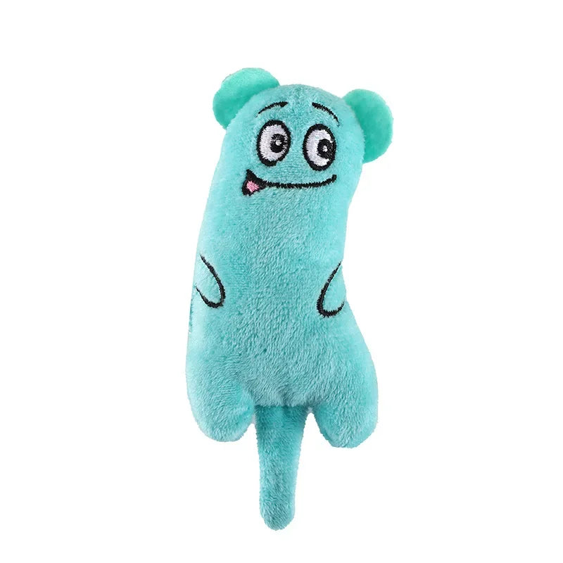 Interactive Turntable Cat Toy with Catnip - Teeth Grinding Chew Toy for Kittens & Cats