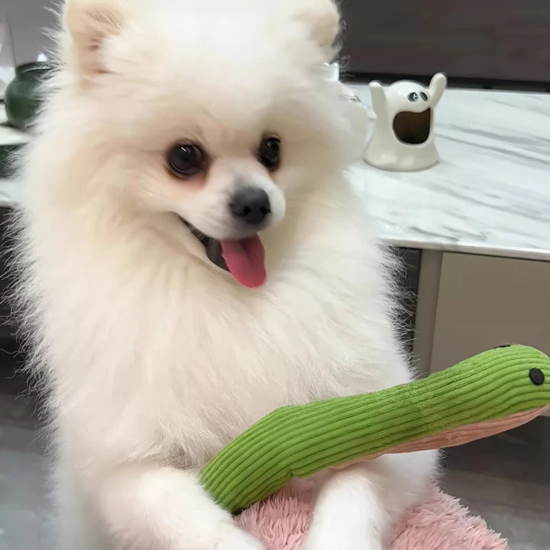 Interactive Snake Kicker Toy for Cats - 16.5in Plush Chew Toy