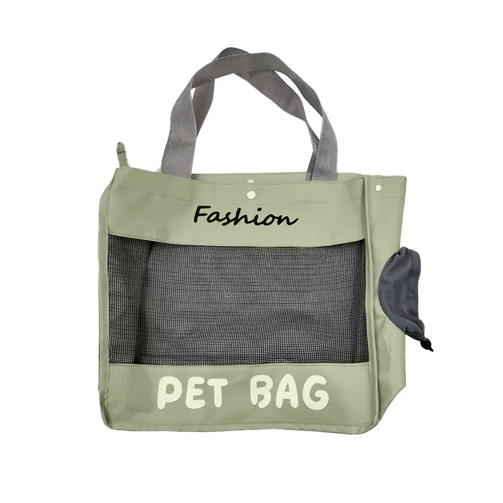 Breathable Pet Travel Backpack - Outdoor Carrier Bag for Cats & Small Dogs
