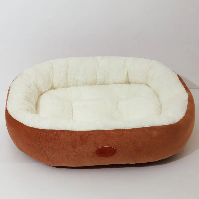 Plush Winter Pet Nest Bed