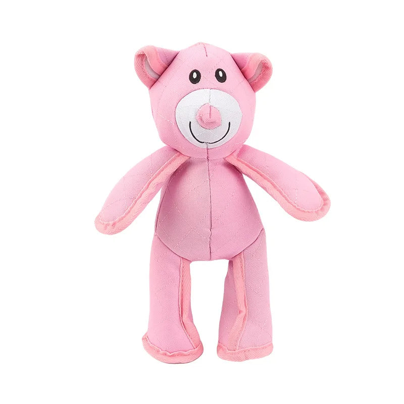 Heavy-Duty Chew Toy for Dogs - Durable Squeaky Teddy Bear Toy for Large Breeds