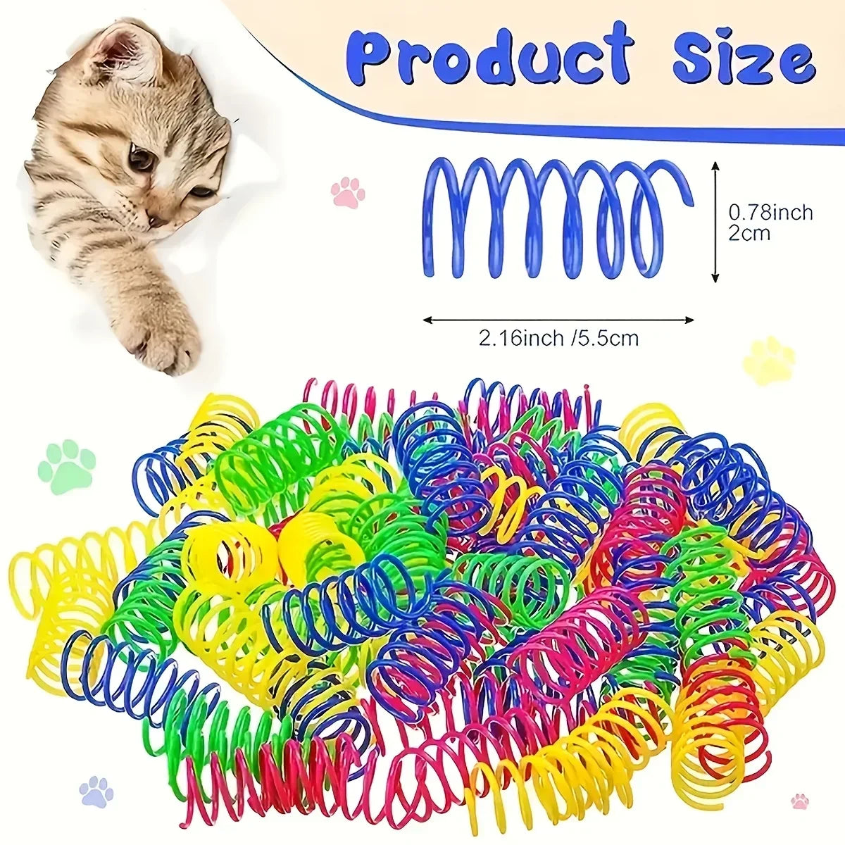 Cat Toy Variety Pack - Mixed Plush & Plastic Toys, 14/28/56pc