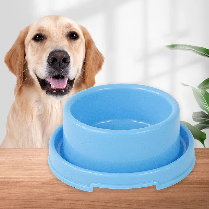 Non-Slip Pet Food & Water Bowl - Durable Feeding Dish for Dogs & Cats