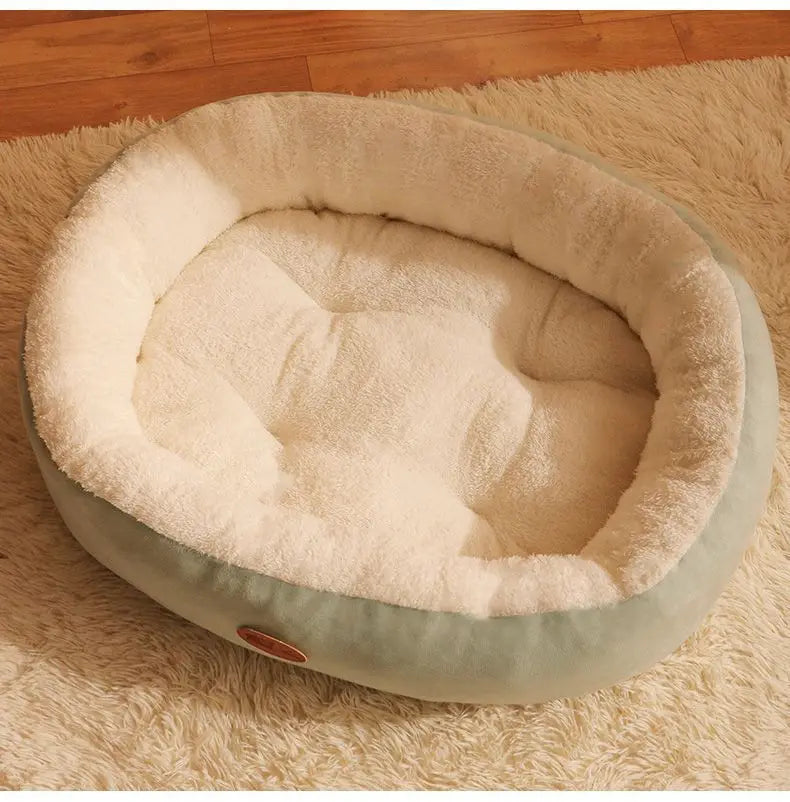 Thickened warm nest for autumn and winter pet nest dog nest mat cat nest large and small dog plush all season universal pet bed