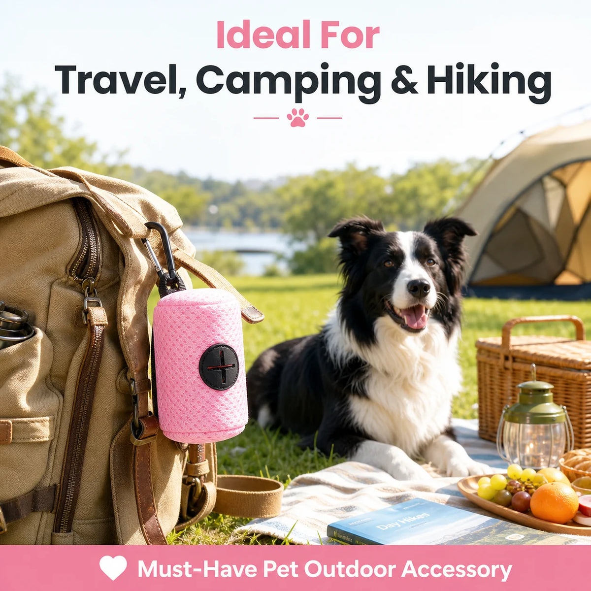 Hangable Dog Poop Bag Dispenser