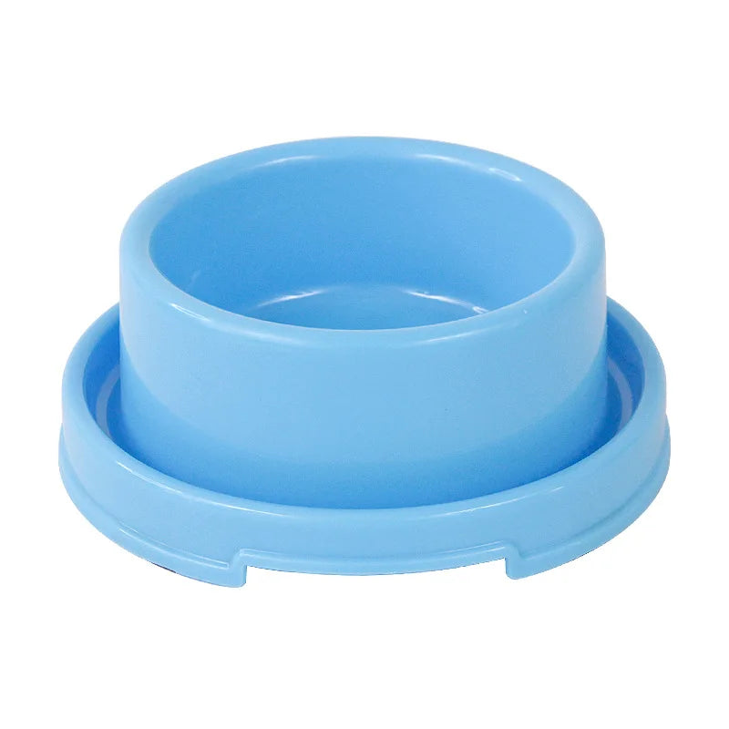 Non-Slip Pet Food & Water Bowl - Durable Feeding Dish for Dogs & Cats