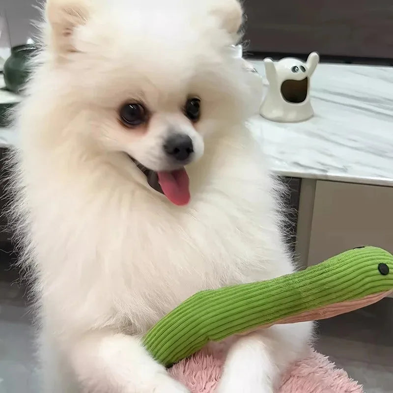 16.5in Plush Snake Kicker Toy - Interactive Kick Toy for Cats