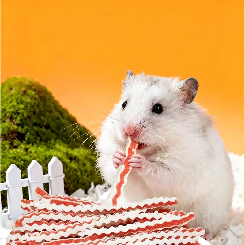 Small Pet Chew & Grinding Toy Set - Snacks for Hamsters & Rabbits