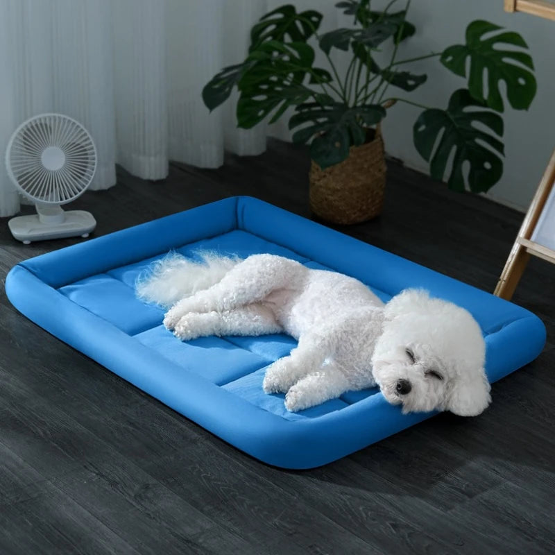 All-Season Sleeping Mat for Small & Medium Dogs - Cool Summer Bed