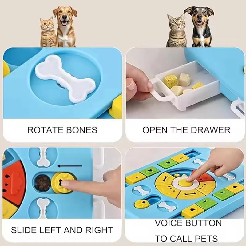 Interactive Training & Puzzle Toy Set for Large, Medium & Small Dogs