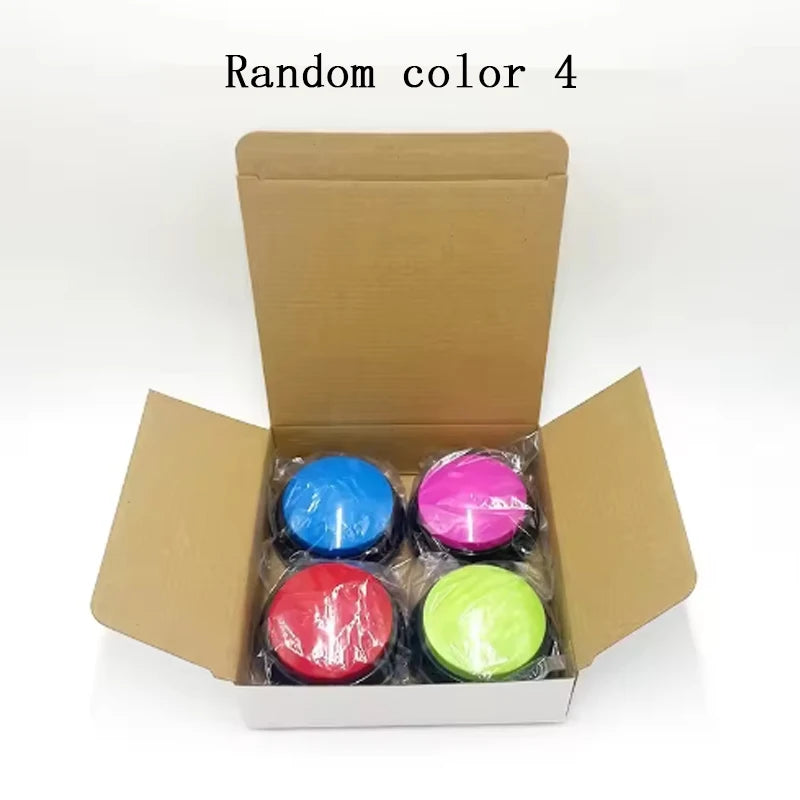 Recordable Talking Dog Toy - Portable Pet Speaking Button Starter Kit