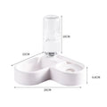 Dog and Cat Bowl-Pet Feeders and Food Bowl Set Suitable for Cats and Dogs Drinking Pet Bowl Moisture-proof New Automatic Double