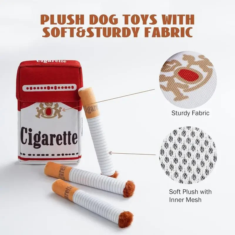 Giggling Plush Dog Toy - Fun Squeaky Chew Toy & Gift for Dogs