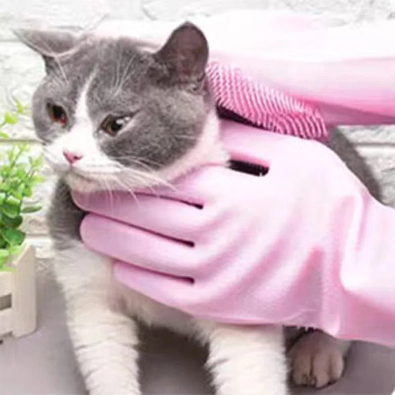 Silicone Pet Grooming Glove