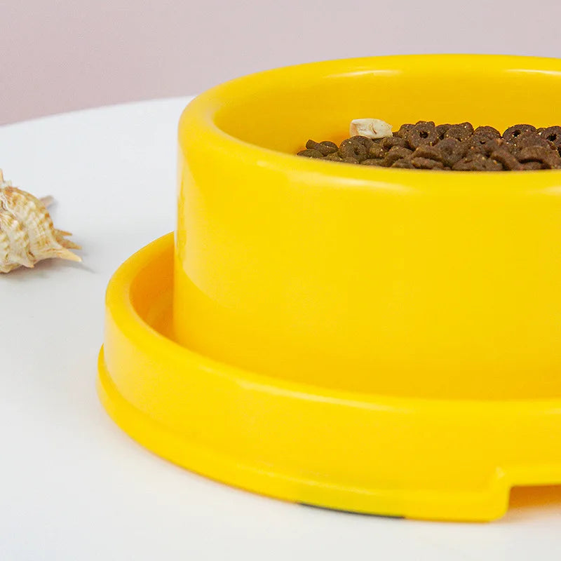 Non-Slip Pet Food & Water Bowl - Durable Feeding Dish for Dogs & Cats