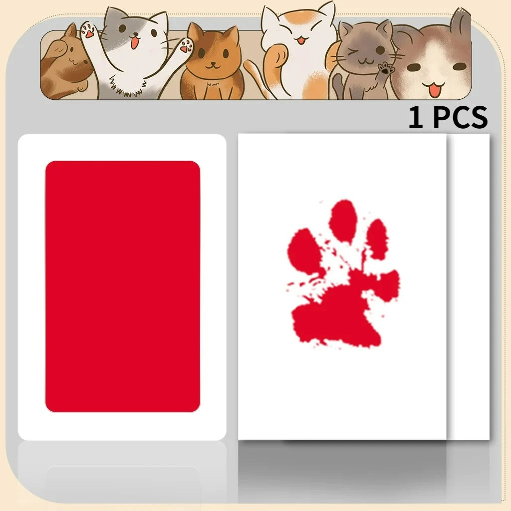 Pet Paw Print Keepsake Ink Pad Kit