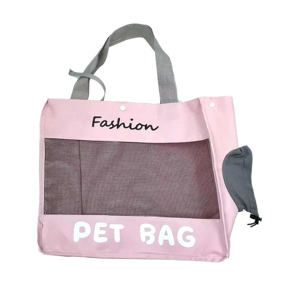 Breathable Pet Travel Backpack - Outdoor Carrier Bag for Cats & Small Dogs