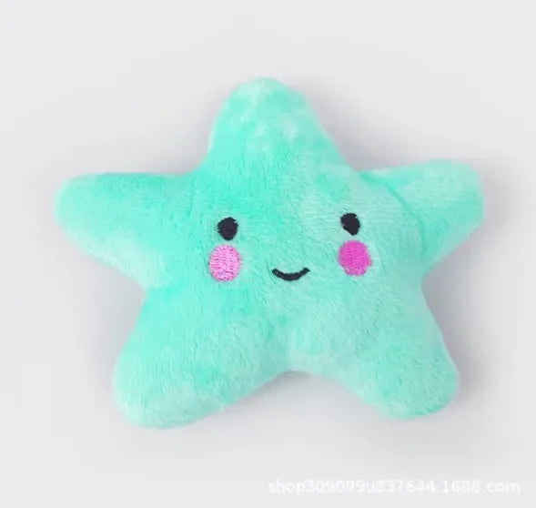 Squeaky Plush Chew Toy for Small Dogs & Cats