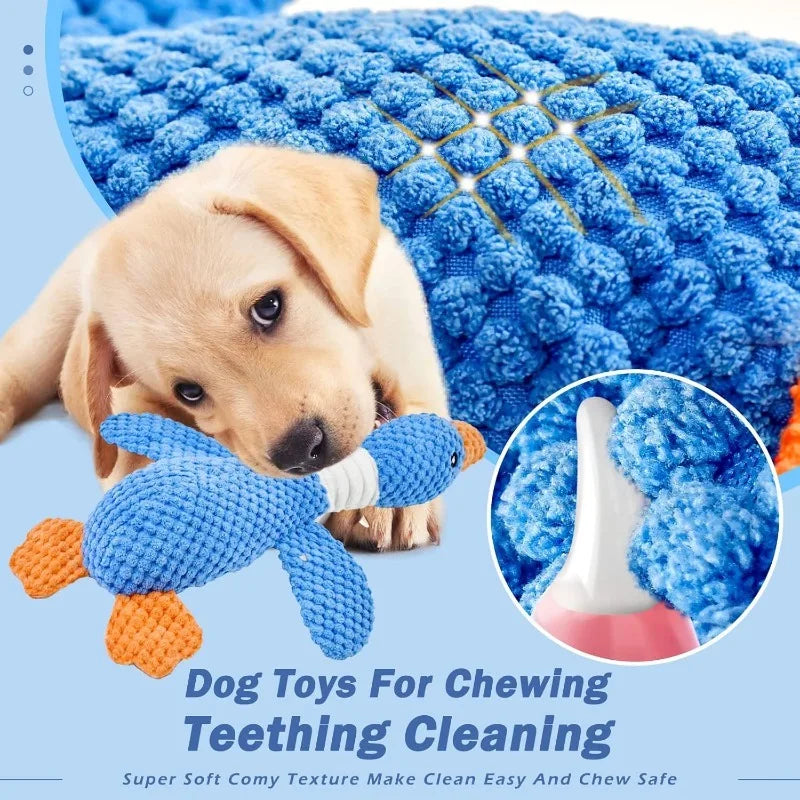 Durable Chew Toy for Aggressive Chewers - Interactive Plush Toy for Dogs & Cats