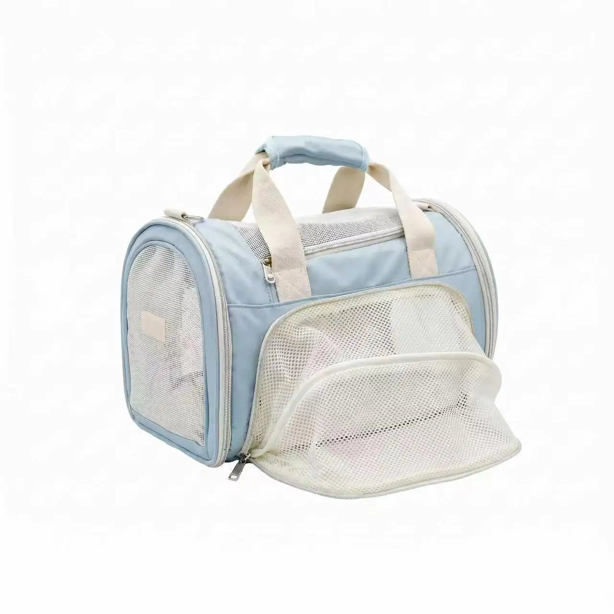 Airline-Approved Pet Travel Bag - Breathable Carrier for Small Dogs & Cats