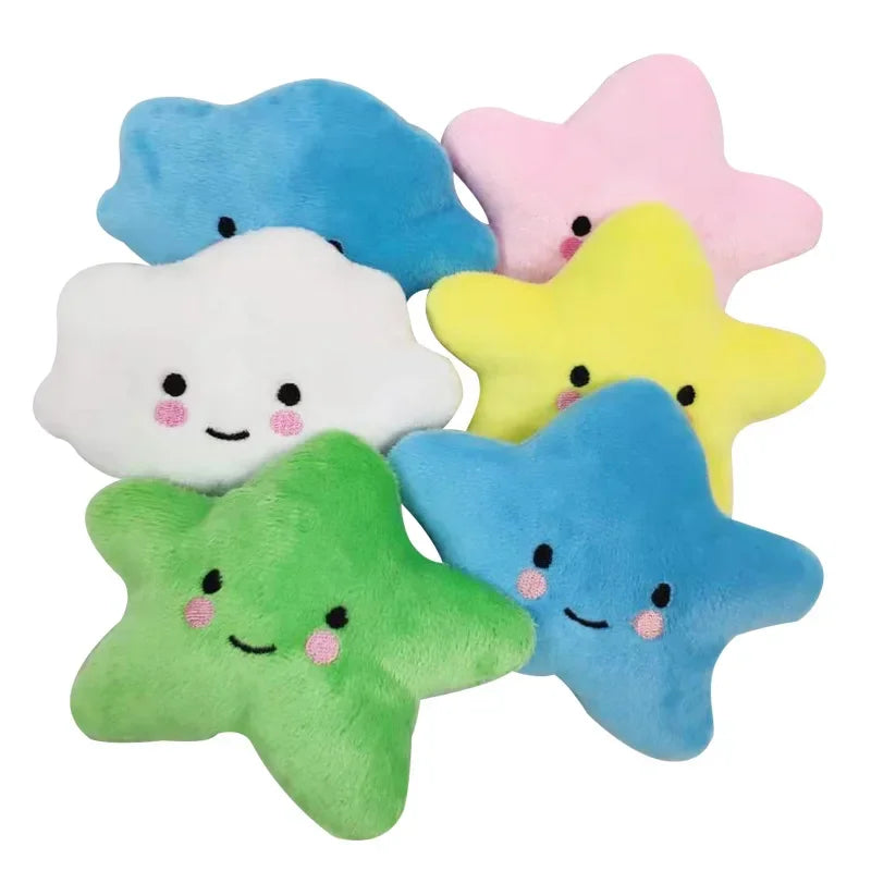 Squeaky Plush Chew Toy for Small Dogs & Cats