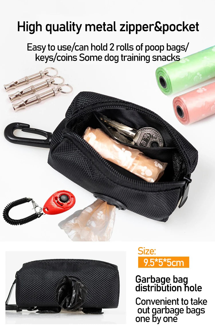 Compact Dog Poop Bag Holder