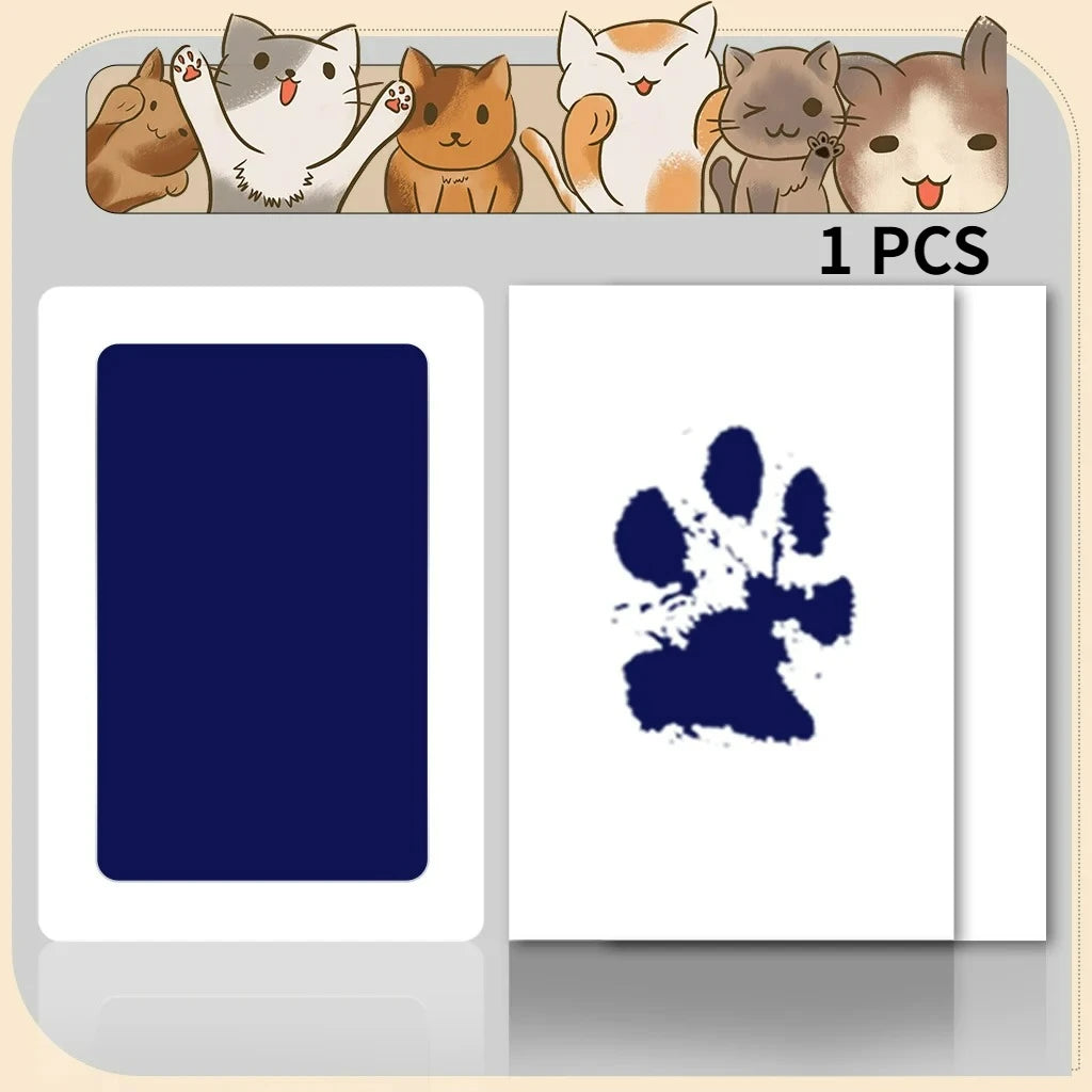 Pet Paw Print Keepsake Ink Pad Kit