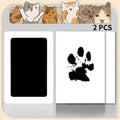 1/2 Set Pet Handprint Footprints Ink Pads Safe Non-toxic No-Touch Skin Inkless Inkpad Kits Pet Cat Dog Paw Prints Souvenirs Gift