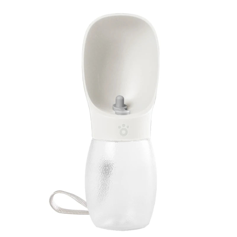 Portable Dog Water Bottle 300ml - Hiking Bowl Feeder for Dogs & Cats