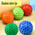 Tough Natural Rubber Dog Chew Toy Indestructible Squeaky Ball for Aggressive Chewers Beef Flavor Hexagonal Design Dental Health