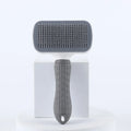 One-Click Pet Hair Remover Brush - Deshedding Comb for Dogs & Cats