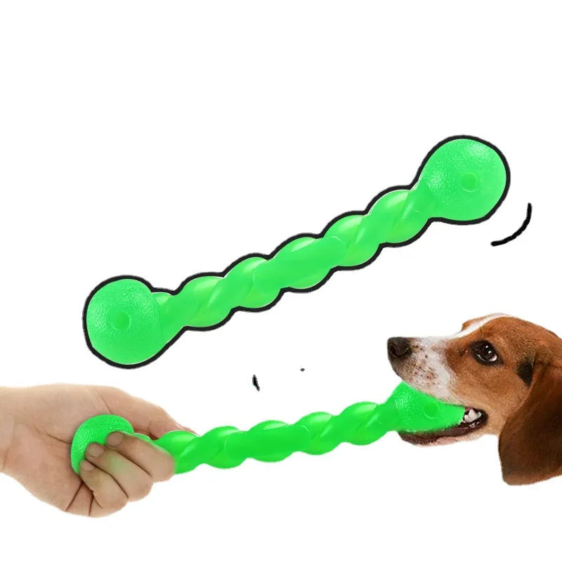 Durable Dog Chew Toy - Teething Stick for Dental Cleaning & Teeth Grinding