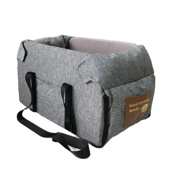 Portable Pet Car Seat Carrier - Safe Travel Bed for Small & Medium Dogs and Cats