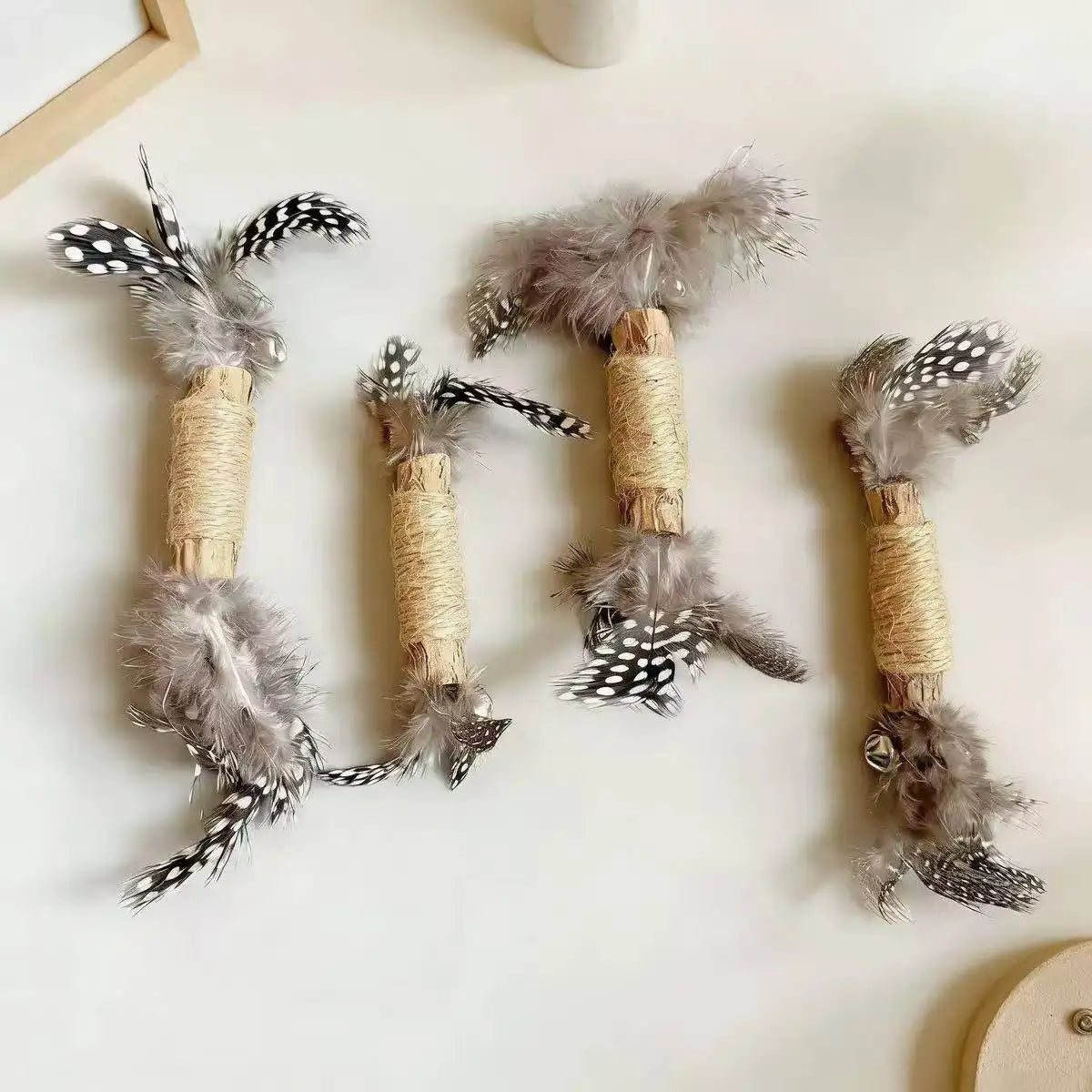 Colorful Spring Toys for Cats - Bouncy Interactive Play Set