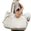 Portable Handheld Pet Travel Bag - Breathable Carrier for Small Dogs & Cats up to 6.5kg