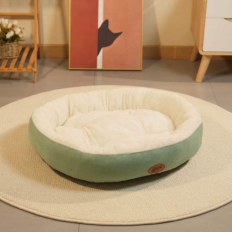 Plush Winter Pet Nest Bed