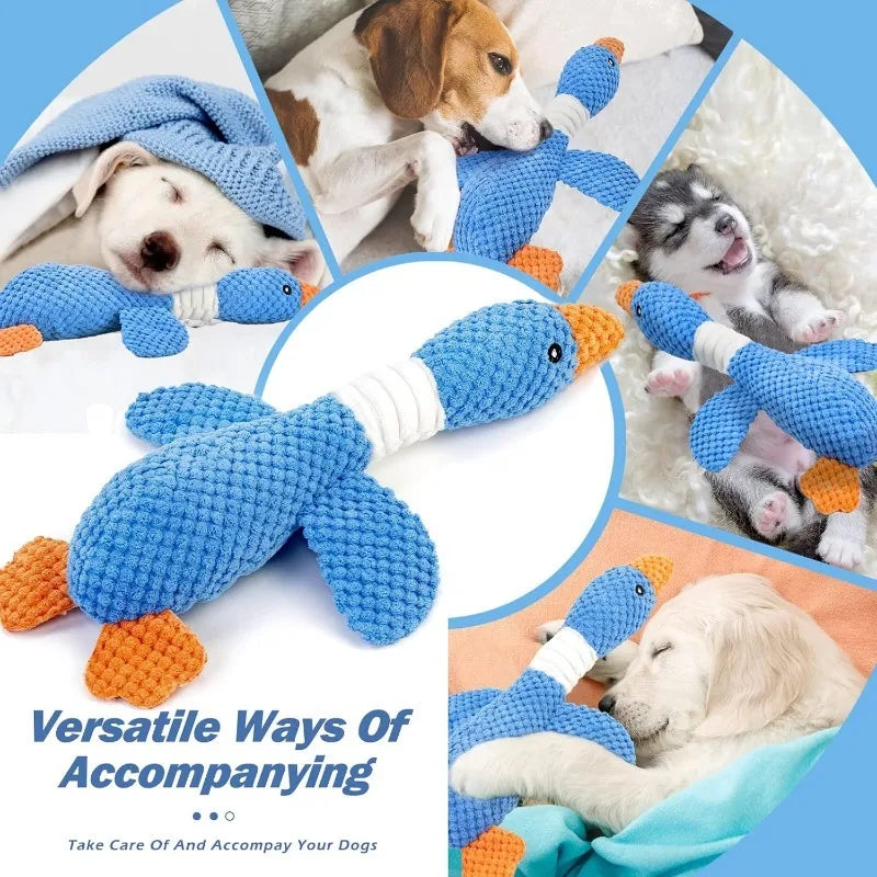 Durable Chew Toy for Aggressive Chewers - Interactive Plush Toy for Dogs & Cats