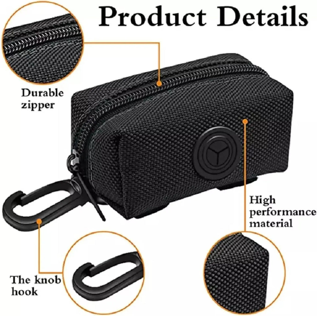 Compact Dog Poop Bag Holder