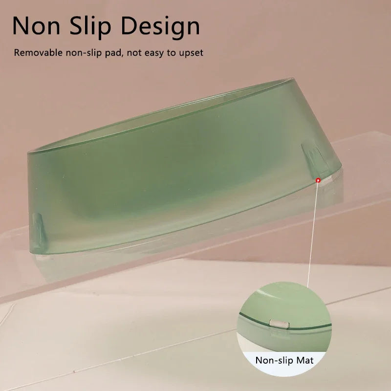 Large Capacity Anti-Slip Pet Bowl - Water & Feeding Bowl for Cats & Dogs
