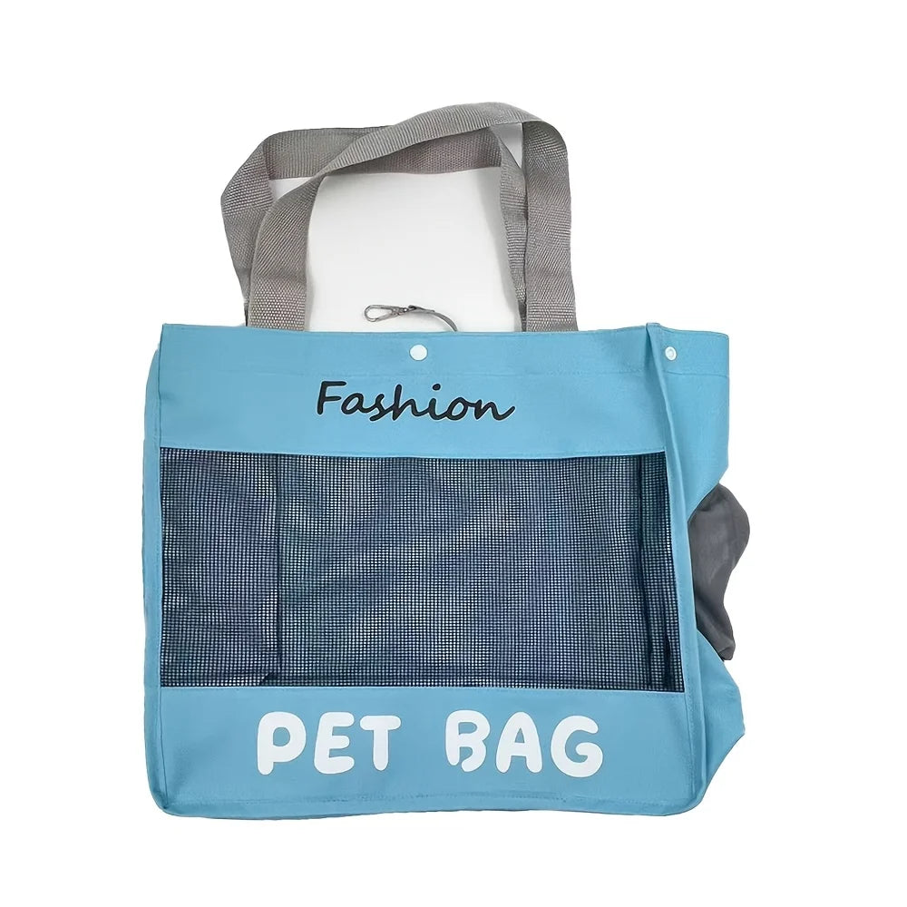 Breathable Pet Travel Backpack - Outdoor Carrier Bag for Cats & Small Dogs