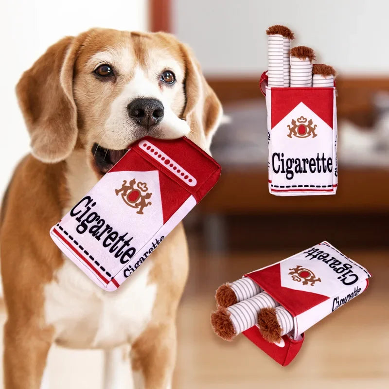 Giggling Plush Dog Toy - Fun Squeaky Chew Toy & Gift for Dogs