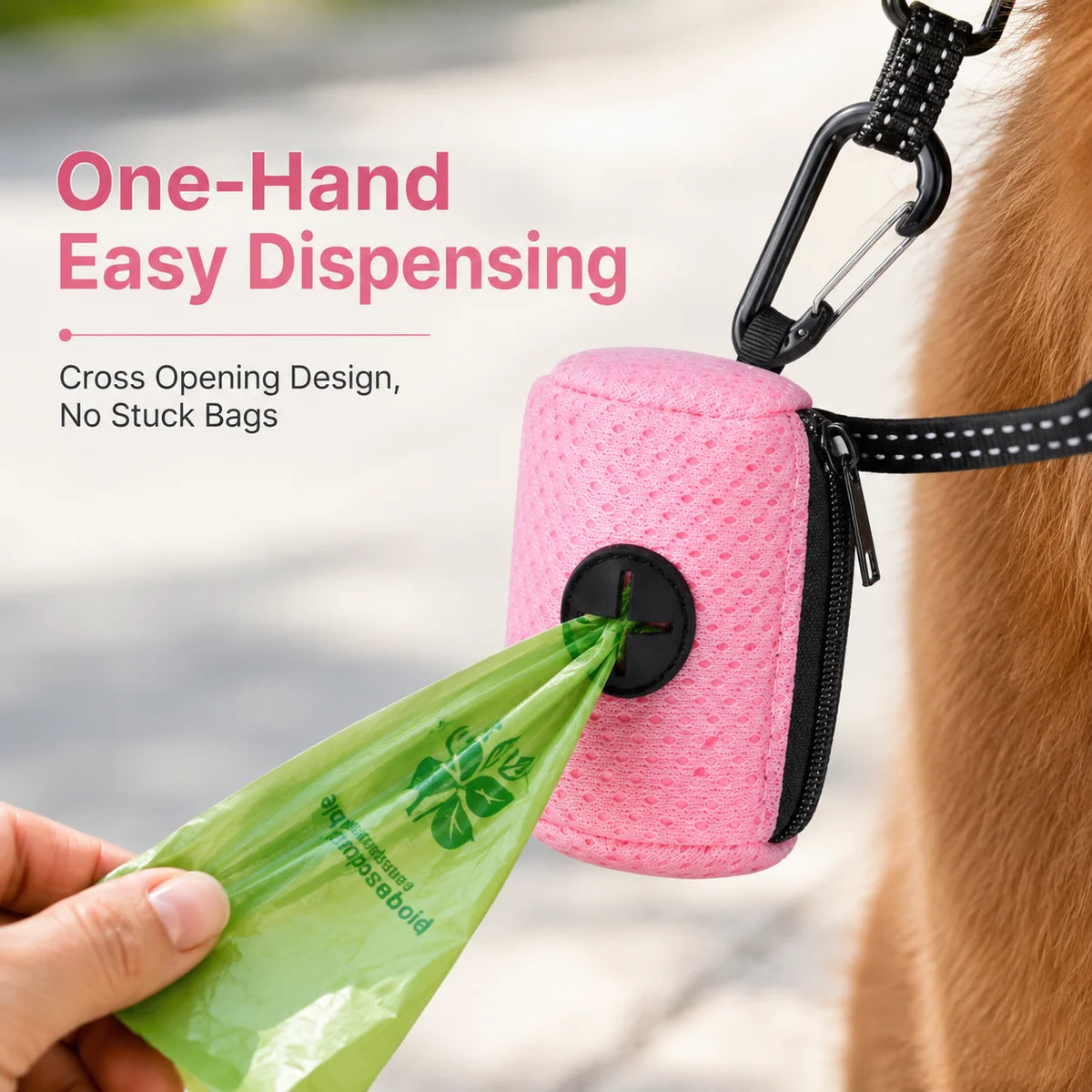 Hangable Dog Poop Bag Dispenser