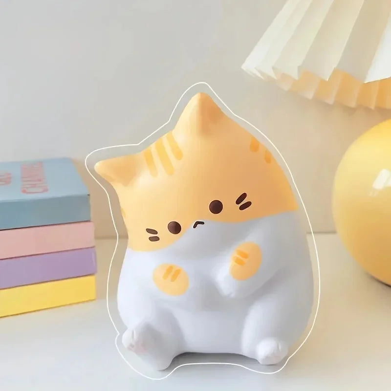 Cat-Shaped Squishy Fidget Toy - Slow Rebound Stress Ball